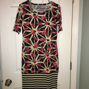 LuLaRoe Julia dress- small